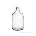 Boston Round Glass Bottle 500ml 770ml 1020ml Spirits Boston Round Glass Bottle Supplier